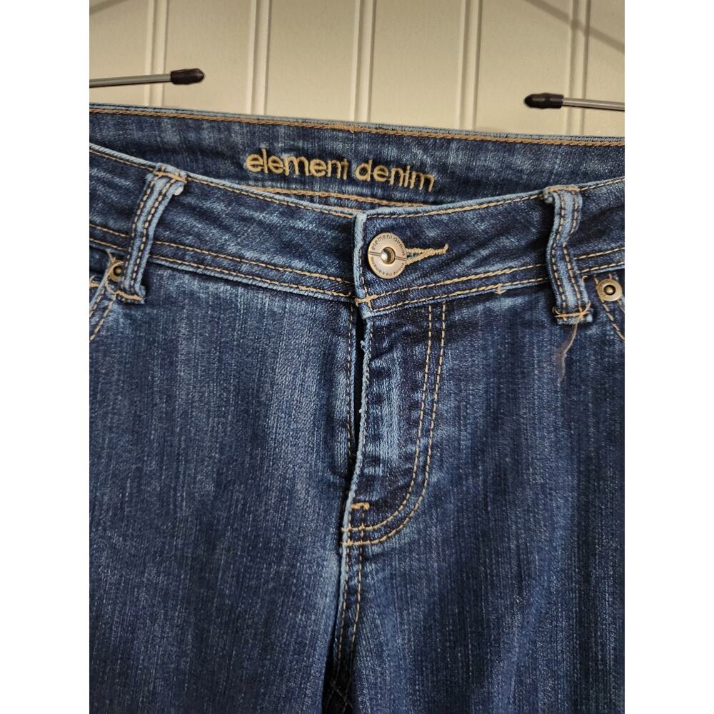 Vintage Element Skater Jeans 90s Women's Flare Pants Size 9 - Picture 2 of 6